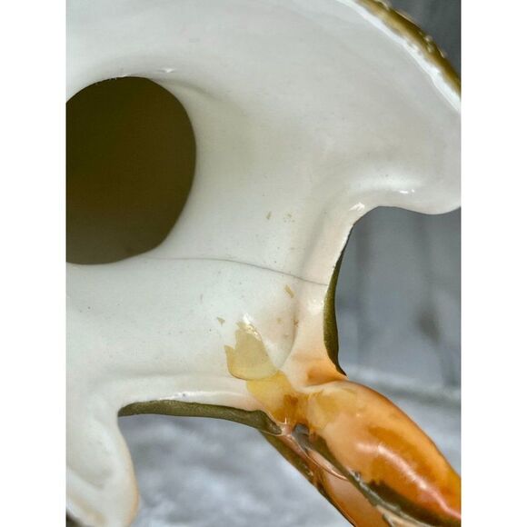 Vintage Hand Painted Porcelain Pitcher Stamped - Picture 10 of 11